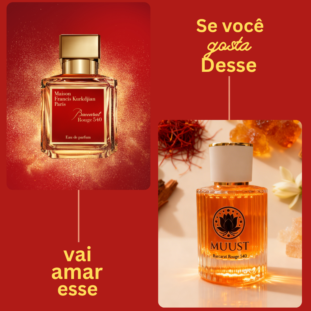 Muust Carmesim vs Baccarat Rouge 540